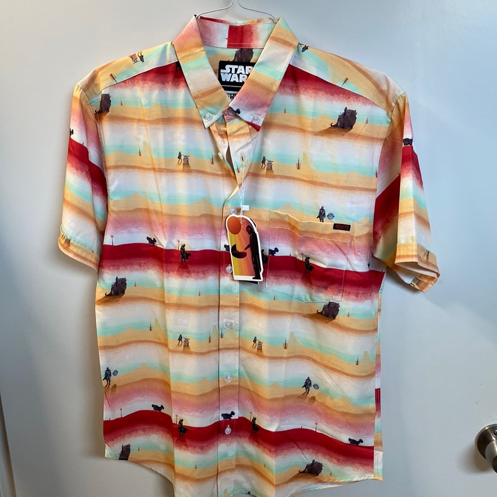 Mandolorin star wars men's shirt